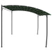 Paviljoen 4 x 3 x 2,55 m Groen Gepoedercoat staal en stof