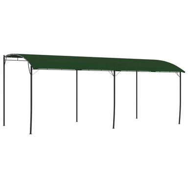 Paviljoen 6 x 3 x 2,55 m Groen Gepoedercoat staal en stof