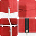 Partytent 600 x 300 x 255 cm Rood PE en staal