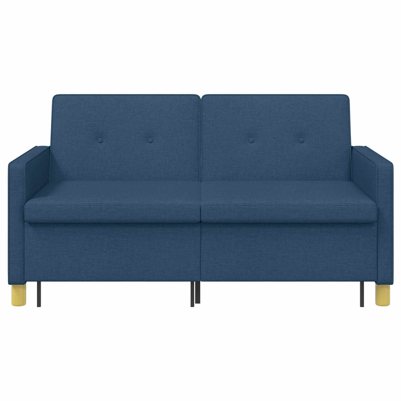 Uittrekbare Slaapbank Blauw Stof