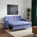 Uittrekbare Slaapbank Jeans Blauw Stof