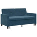 Slaapbank Blauw Stof