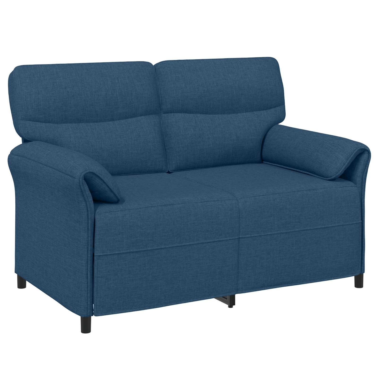 Bankstel 2 st Blauw Stof