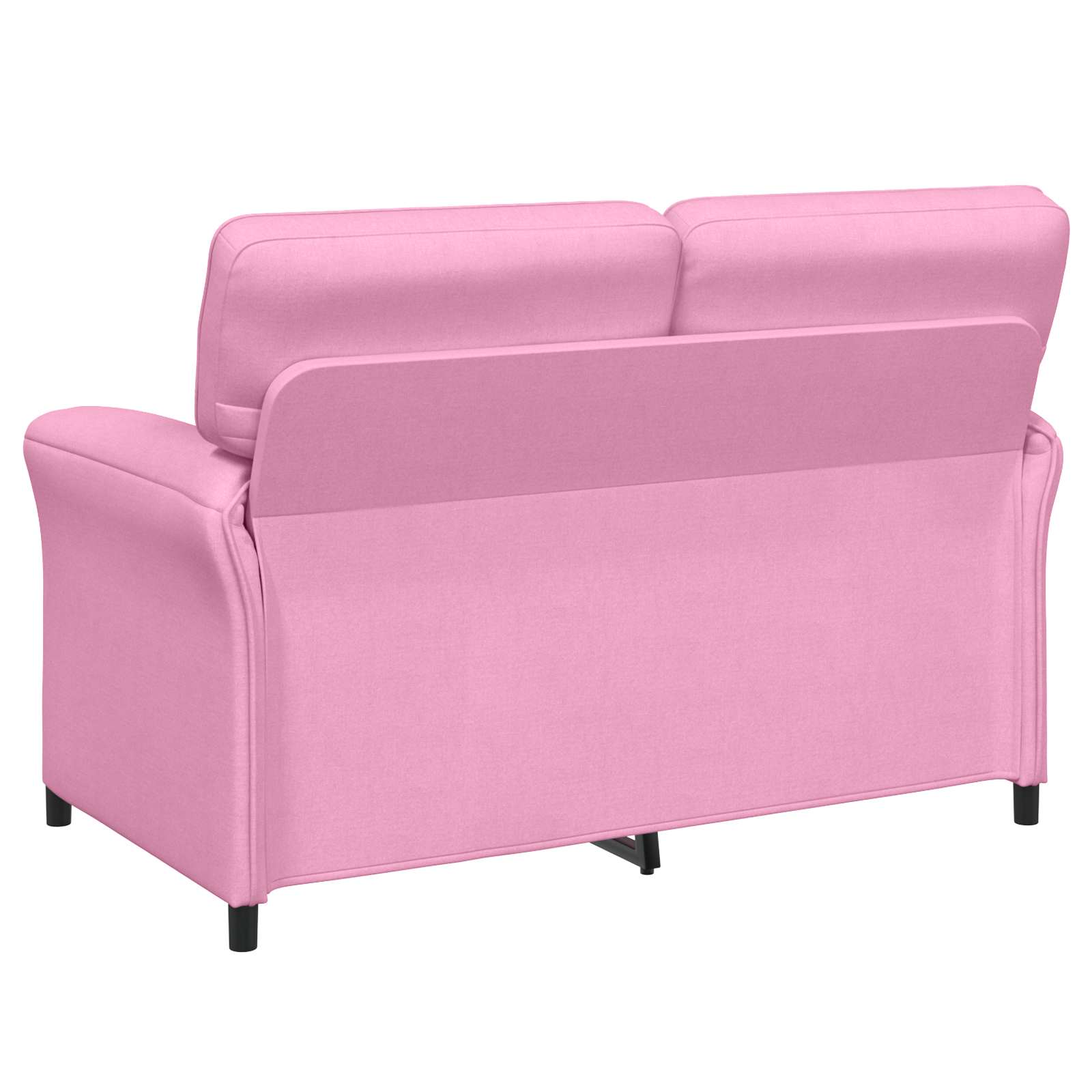 Bankstel 2 st Roze Stof