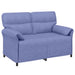 Bankstel 2 st Jeans Blauw Stof