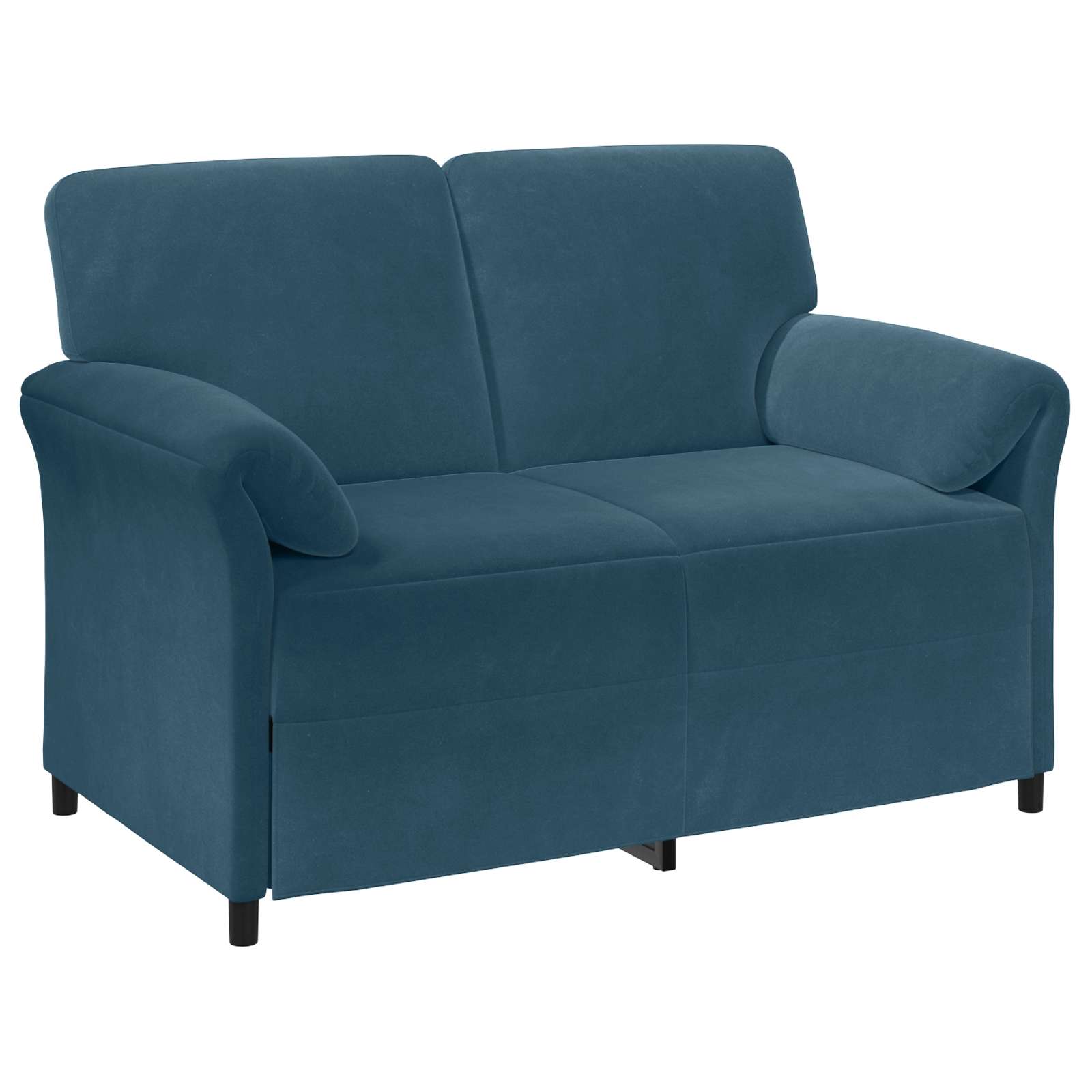 Bankstel 2 st Blauw Fluweel