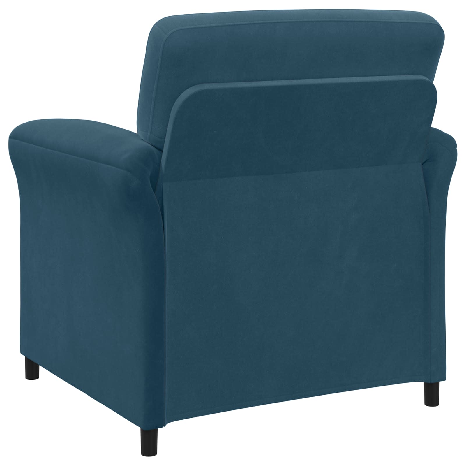 Bankstel 2 st Blauw Fluweel