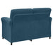 Bankstel 2 st Blauw Fluweel