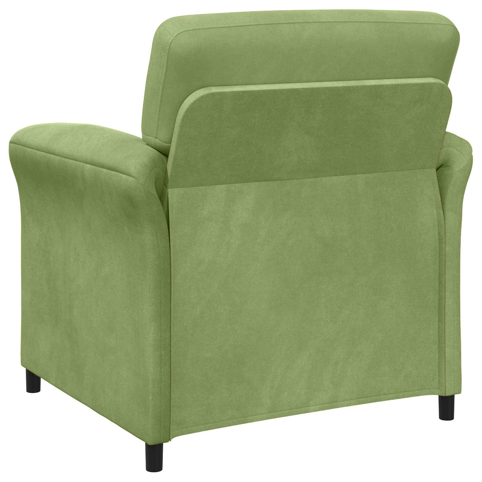 Bankstel 2 st Lichtgroen Fluweel