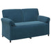 Bankstel 2 st Blauw Fluweel