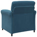 Bankstel 2 st Blauw Fluweel