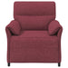 Bank 100% polyester metalen frame MDF, Multiplex