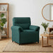 Bank 100% polyester metalen frame MDF, Multiplex