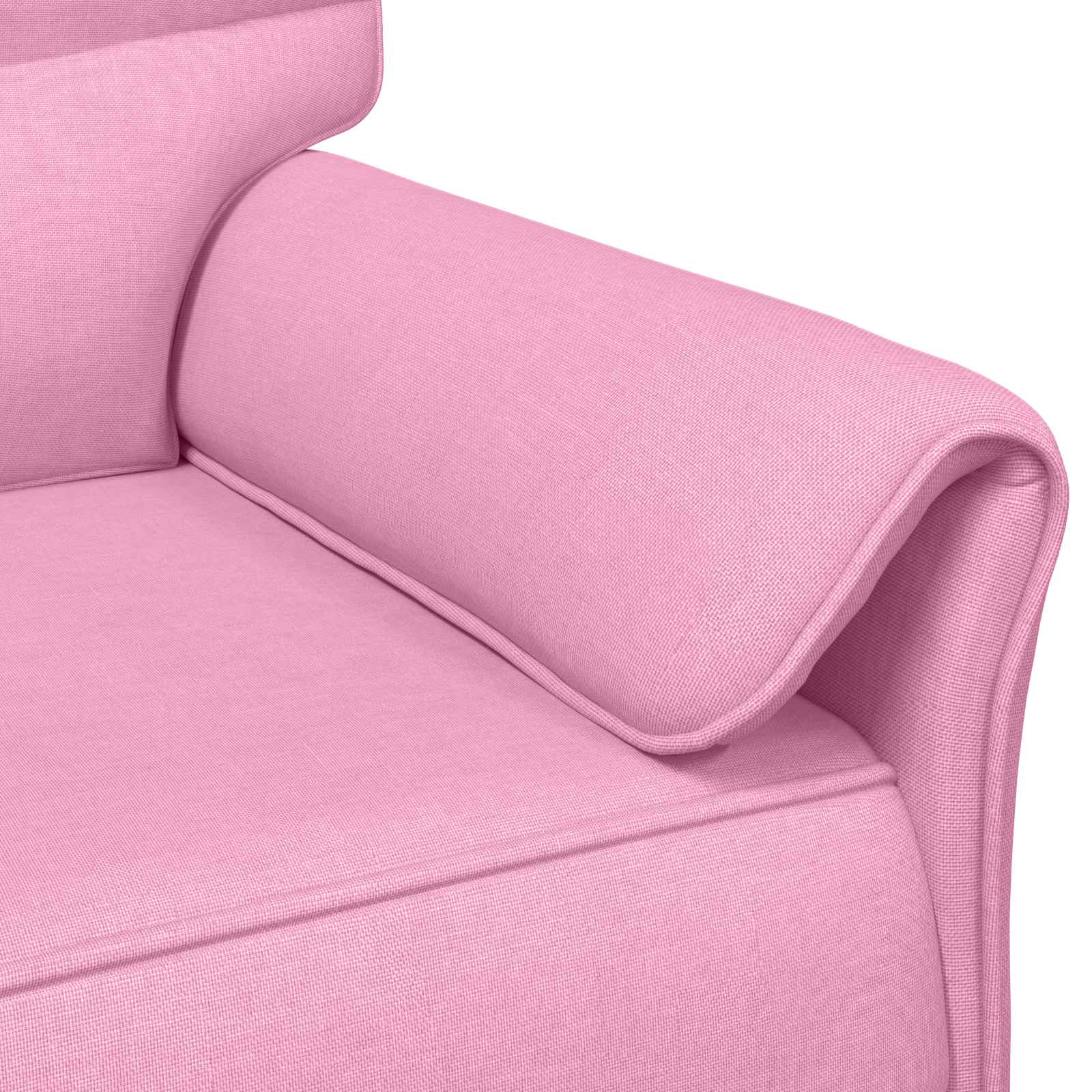 Bank 100% polyester metalen frame MDF, Multiplex