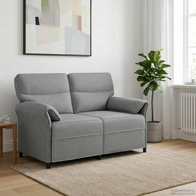 Bank 100% polyester metalen frame MDF, Multiplex