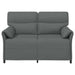 Bank 100% polyester metalen frame MDF, Multiplex
