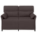 Bank 100% polyester metalen frame MDF, Multiplex