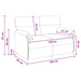 Bank 100% polyester metalen frame MDF, Multiplex