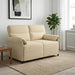 Bank 100% polyester metalen frame MDF, Multiplex