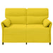 Bank 100% polyester metalen frame MDF, Multiplex