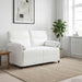 Bank 100% polyester metalen frame MDF, Multiplex