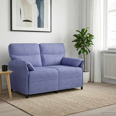 Bank 100% polyester metalen frame MDF, Multiplex