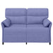 Bank 100% polyester metalen frame MDF, Multiplex