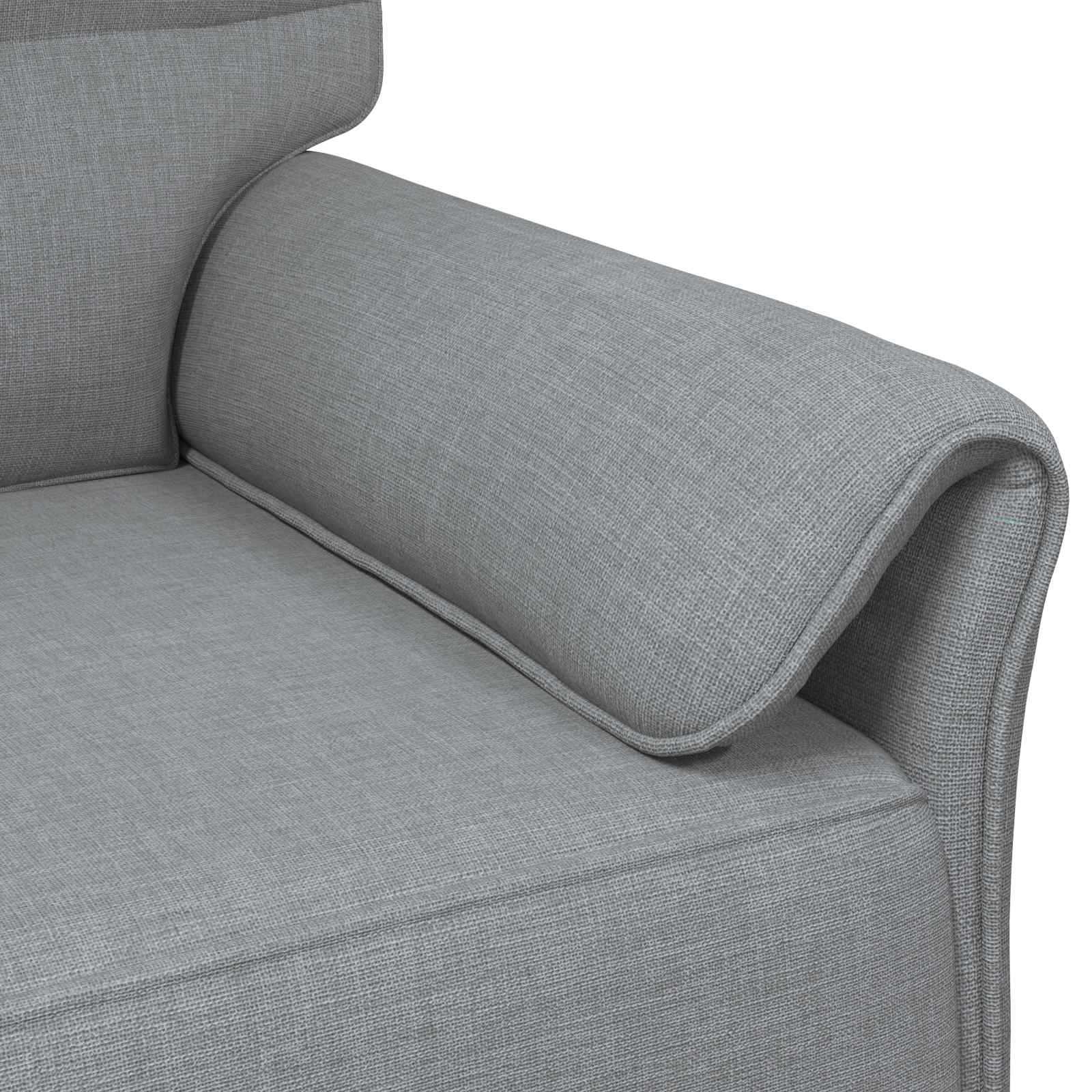 Bank 100% polyester metalen frame MDF, Multiplex