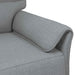 Bank 100% polyester metalen frame MDF, Multiplex