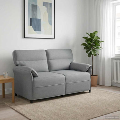 Bank 100% polyester metalen frame MDF, Multiplex