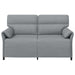 Bank 100% polyester metalen frame MDF, Multiplex