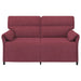 Bank 100% polyester metalen frame MDF, Multiplex