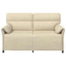 Bank 100% polyester metalen frame MDF, Multiplex