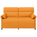 Bank 100% polyester metalen frame MDF, Multiplex