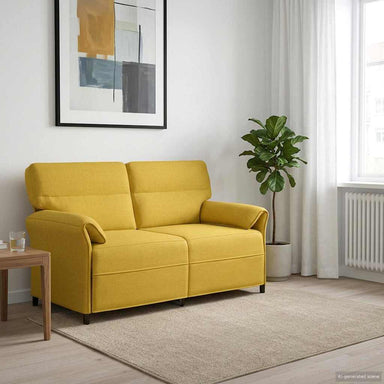 Bank 100% polyester metalen frame MDF, Multiplex