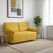 Bank 100% polyester metalen frame MDF, Multiplex