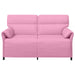 Bank 100% polyester metalen frame MDF, Multiplex