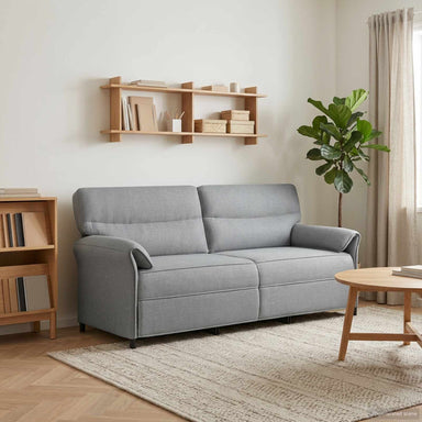 Bank 100% polyester metalen frame MDF, Multiplex