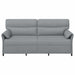 Bank 100% polyester metalen frame MDF, Multiplex