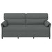 Bank 100% polyester metalen frame MDF, Multiplex