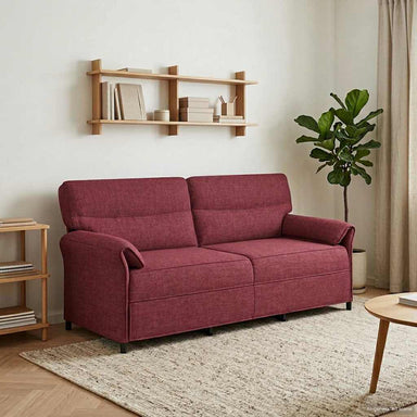 Bank 100% polyester metalen frame MDF, Multiplex