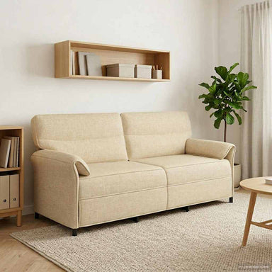 Bank 100% polyester metalen frame MDF, Multiplex