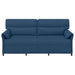 Bank 100% polyester metalen frame MDF, Multiplex