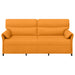 Bank 100% polyester metalen frame MDF, Multiplex