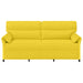 Bank 100% polyester metalen frame MDF, Multiplex
