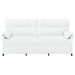 Bank 100% polyester metalen frame MDF, Multiplex