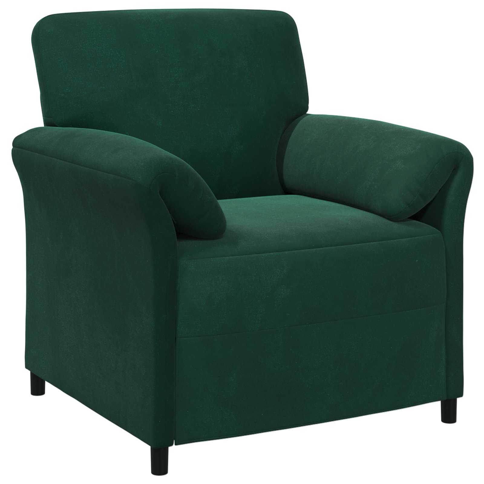 1-Zits Bank Donkergroen 88 x 83 x 95 cm Fluweel