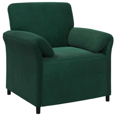 1-Zits Bank Donkergroen 88 x 83 x 95 cm Fluweel