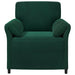 1-Zits Bank Donkergroen 88 x 83 x 95 cm Fluweel