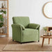 1-Zits Bank Lichtgroen 88 x 83 x 95 cm Fluweel